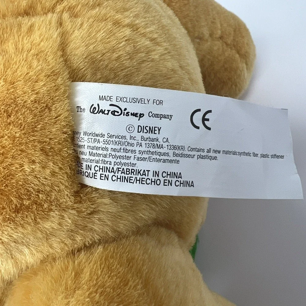 Winnie The Pooh Mother's Day‎ Special Edition Green Apron Disney Plush 12